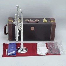 trumpet Stradivarius 180S-37 Anniversary Silver Gold key 37 Trumpet B-Flat Brass