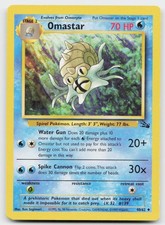 Omastar 40/62 Uncommon Fossil Pokemon Near Mint on eBay