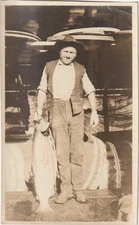 Reed fisherman Oregon Salmon Photo 8.5"x 11" Paper Luster