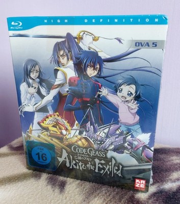 Code Geass: Akito the Exiled ( OAV OVA 1+2+3+4+5) Blu-Ray NEU & OVP