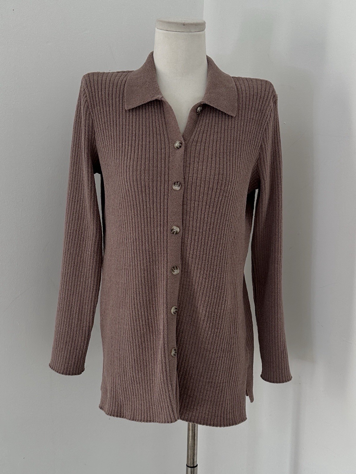 Jason Wu Elevated Basic Small Neutral Cashmere Fe… - image 1