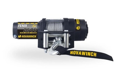 Novawinch 701001068814 Fenix25 2500lb 12V Electric ATV Winch Steel Cable
