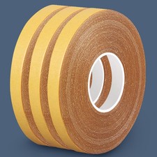 KAIYUER 3Pack Double Sided Tape Heavy Duty,0.5in x 66FT,Double Sided Fabric T...