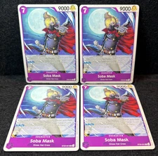 Soba Mask ST26-001 Starter Deck 26: PURPLE/BLACK Monkey.D.Luffy Playset