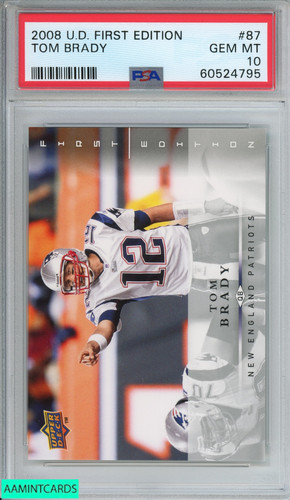 2008 Tom Brady #87