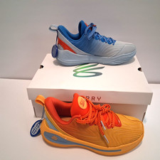 Under Armour Steph Curry 12 What The Bay Edition Basketball Shoes Men Size 3.5y