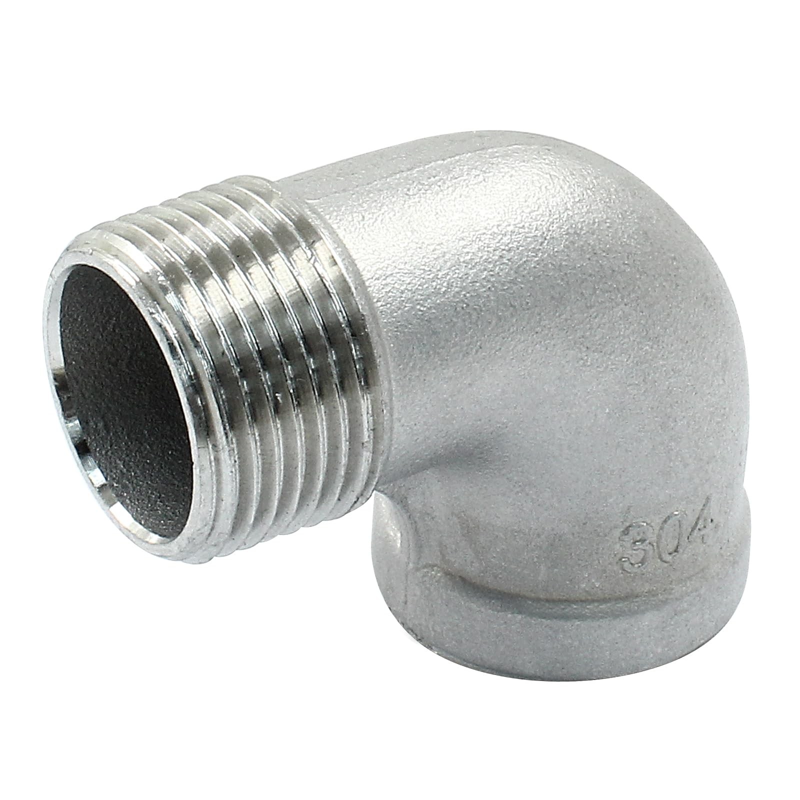 304 Stainless Steel 90 Degree Elbow - 3/4