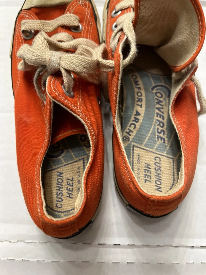 Vintage 1950s Converse All Star Chuck Taylor Blue Label Athletic Shoe USA  - Image 3 of 4