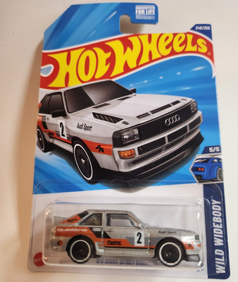 2025 Hot Wheels P Case Treasure Hunt 84 Audi Sport Quattro Wild