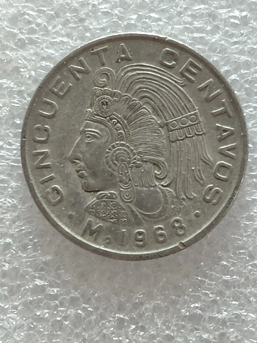 50 Centavos 1968 Mexican Coins (1905-Now) for sale | eBay