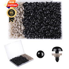 MUCUNNIA 400pcs 12mm Safety Eyes for Amigurumi with Washers 12mm,