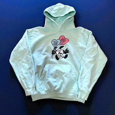 Girls Don't Cry Graphic Hoodie Camp Flog Gnaw Light Blue XL Tyler The Creator
