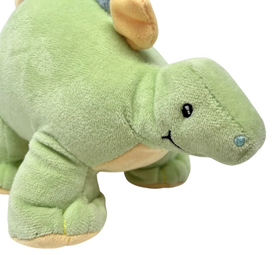 Animal Adventure 11” Plush Dinosaur Sweet Sprouts Green Blue Stuffed Animal 2024 - Image 2 of 4