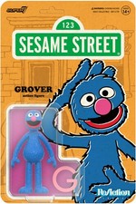 Sesame Street - ReAction Figures Wv5 - Grover New Toy Action Figure