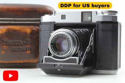 [ Fast neuwertig] Mamiya Six 6 Automat 6 x 6 Filmkamera 75 mm f3,5 Objektiv...