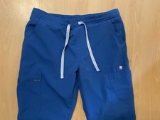 Figs Technical Collection Small Royal Blue High Waisted Yola Skinny Scrub Pants