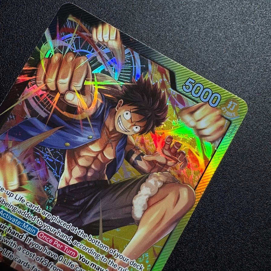 Monkey.D.Luffy ST13-003 SR Leader The Three Brothers Holo Foil