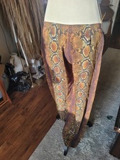 NWT Versace Snake Print Pants