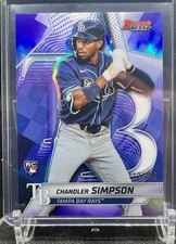Chandler Simpson 2025 Bowman's Best Purple Refractor /250 RC (#66)