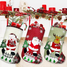 Calze Befana Vuote Set Di 3, Calza Della Befana Vuota Personalizzata Calze Natal