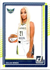 2025 Donruss WNBA #27 DiJonai Carrington, Dallas Wings