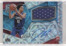 2018 Panini Spectra Rookie Jersey Neon Blue Prizm 95/99 Jerome Robinson Auto 7zf