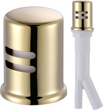 Dishwasher Air Gap Cover, Cap for Kitchen Polished Brass