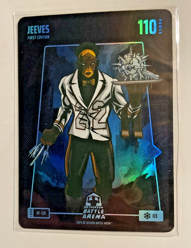 Jimmy Butler Bo Jackson Battle Arena Jeeves Ice Battle Foil Card!!