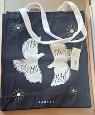 Radley Two Turtle Doves Canvas Tote Bag BNWT 