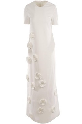 GRETA CONSTANTINE WEISSES MAXIKLEID US 4