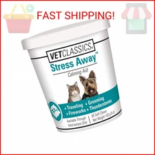 Vet Classics Stress Away Calming, Anxiety Aid for Dogs and Cats – Soft Chew Pet 