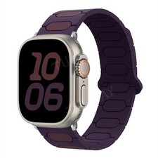Magnetic Band Silicone Strap For Apple Watch Ultra 3 Series 11 10 9 8 7 6 5 49mm