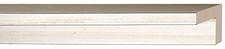 Canvas Floater Frame Moulding Wood 18Ft Bundle - Contemporary Silver Finish -