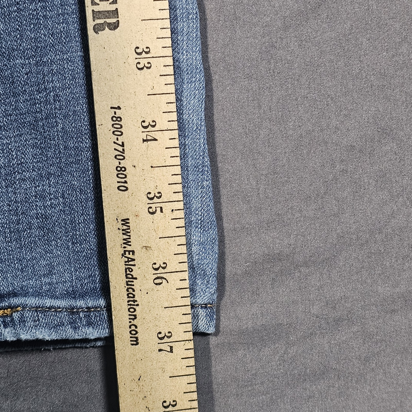 Levi Strauss 710 Super Skinny Womens Denim Jeans Blue Size 27 Distressed thumbnail 8