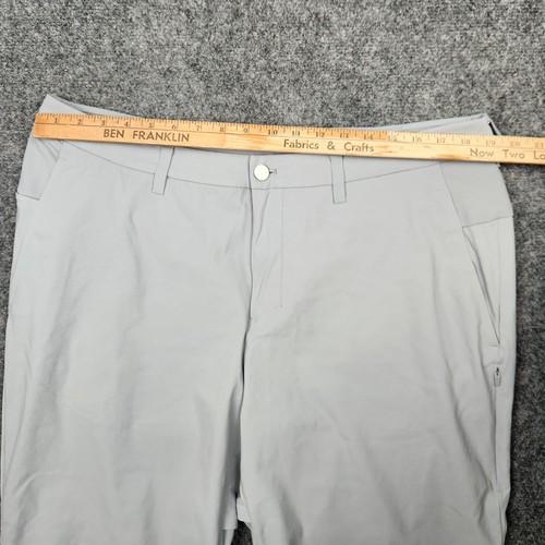 Lululemon Hose Herren 38 grau ABC Classic Fit sportlich Freizeit Stretch Golf - Bild 9 von 17