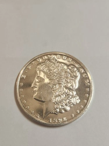 1892 S Morgan Silver Dollar Tribune Proof