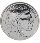 1 oz  Fine Silver Buffalo Round – Mint Mark S1 – BU – Encapsulated