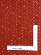 Reproduction Fabric 29" Length 44"W Flowers Vines Baltimore Album Cotton Andover