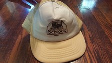 Schrock Tappan Cabinetry Vintage Trucker Hat Snap Back Mesh Beige Adjustable