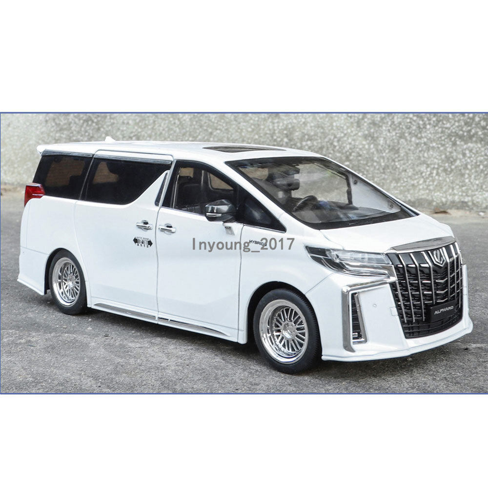 1/18 Alphard MPV Model Car Diecast Metal Toy Cars Toys for