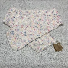 Handmade OOAK Polar Spun Scarf Tutti Fruity 39”