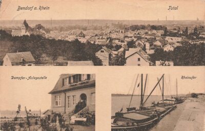 395606) Mehrbildkarte Bendorf am Rhein Ldkrs. Mayen Koblenz gel. um 1920