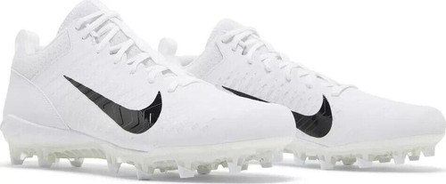 2024 Nike Alpha Menace 4 Pro TB P White/Blk Football Cleats Size