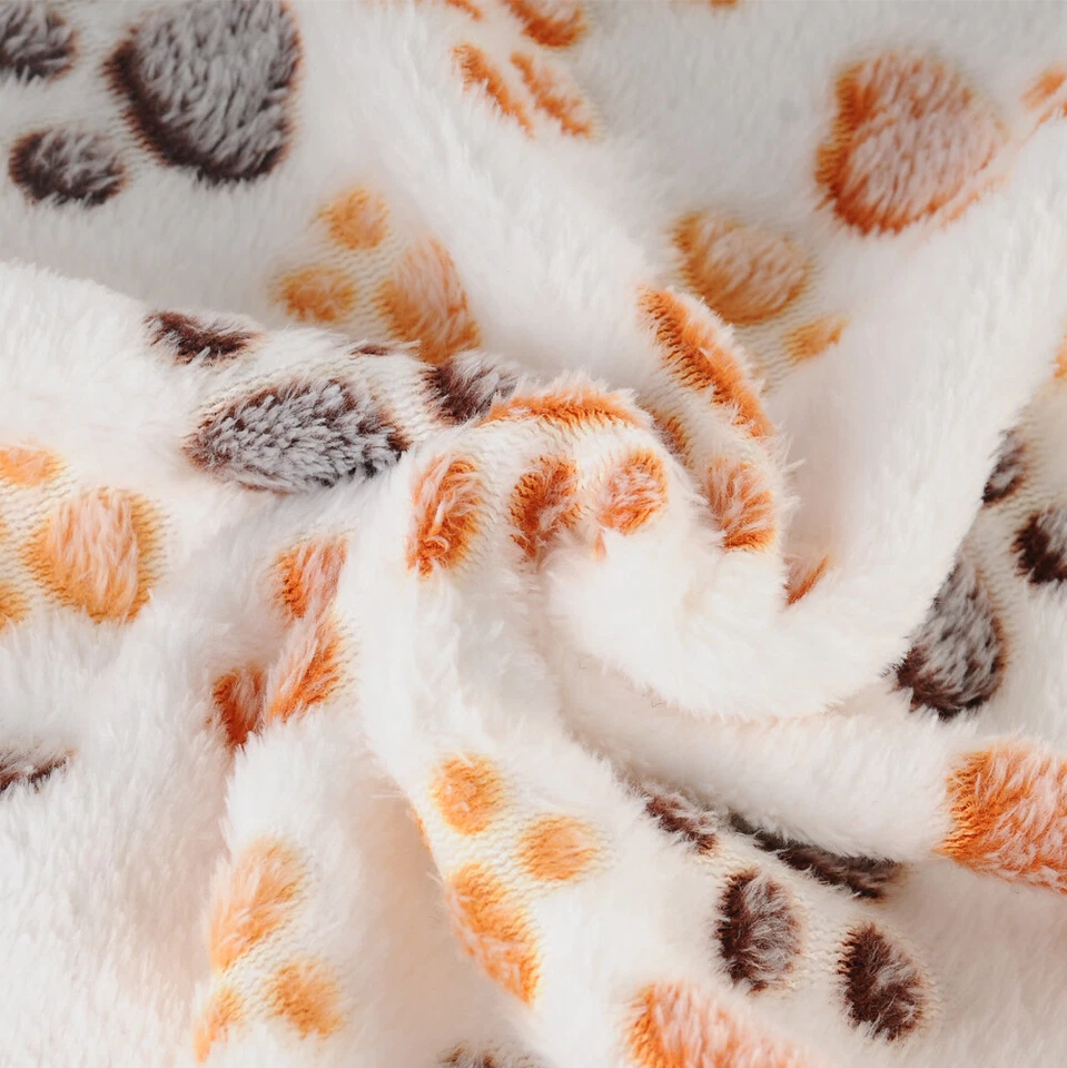 Manta suave para mascotas perros franela perros gatos tiro para cachorro pequeño grande extra grande Foto 4 de 4