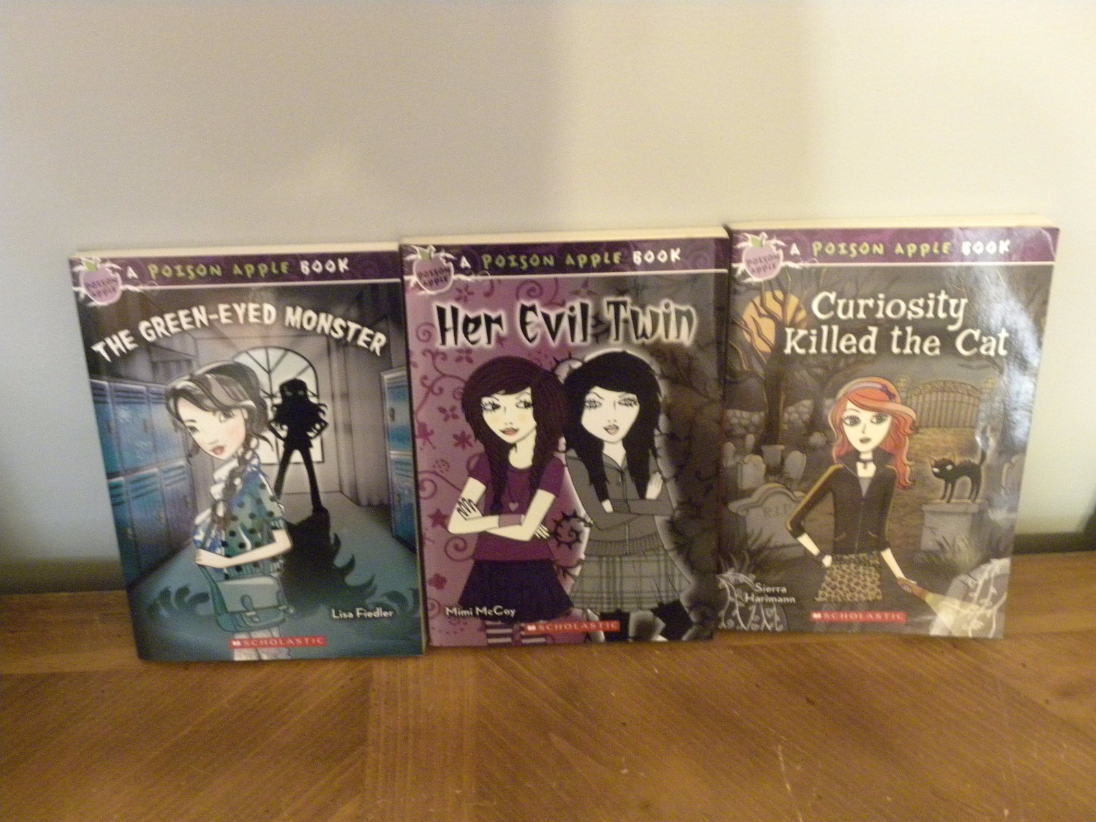 Lot of 3 A Poison Apple books Scholastic Paperback eBay