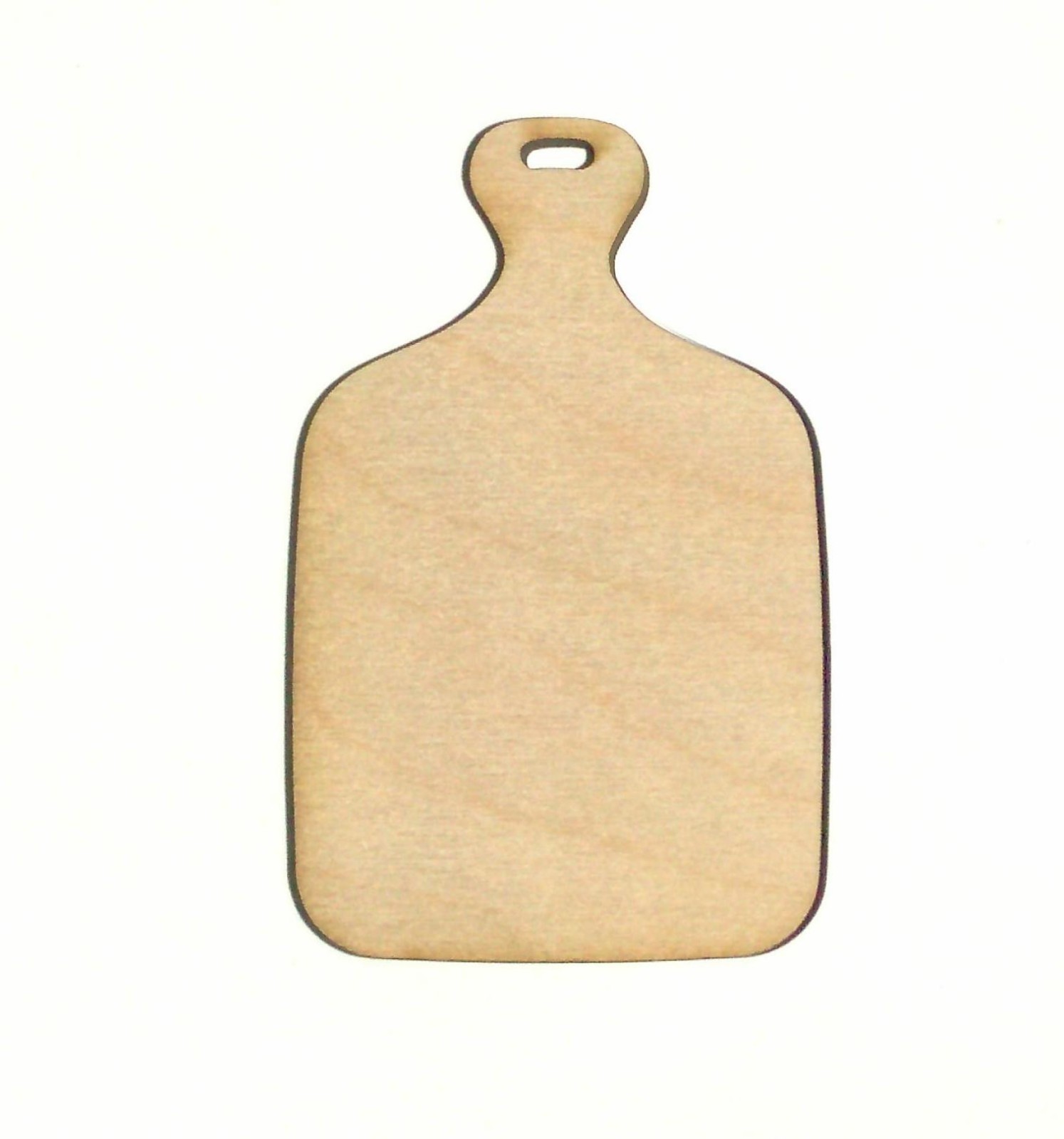 Breadboard Unfinished Wood Shape Cut Out B11512 Crafts Lindahl