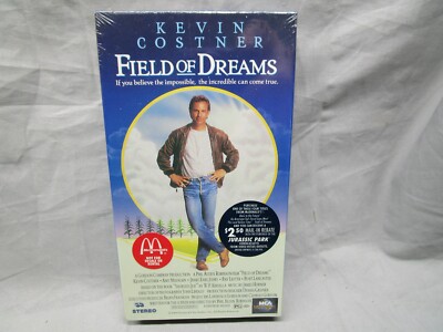 Field of Dreams VHS 1992 MCA Universal Rare McDonalds Promo with watermarks