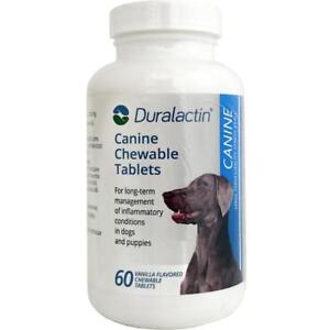 Duralactin Canine 1000mg 60ct Chewable Tabs for Dogs