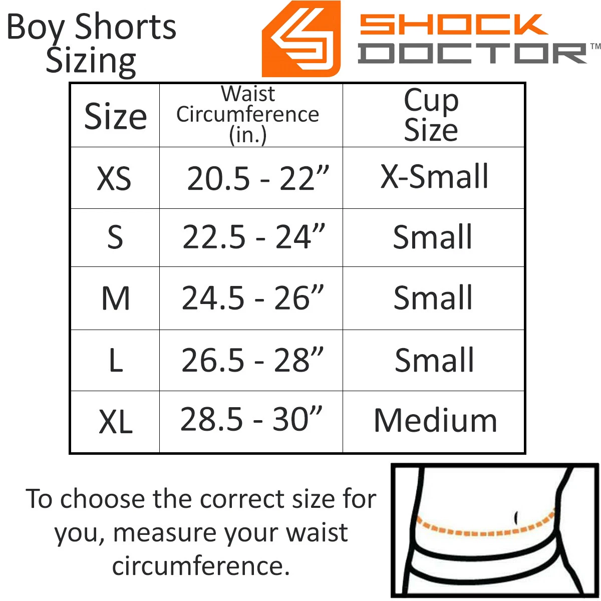 Shock Doctor Boy's Core Compression Shorts with Athletic Cup