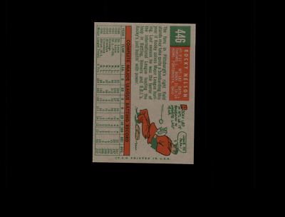 1959 Topps 446 Rocky Nelson EX-MT #D622353 | eBay
